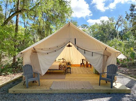 glamping hillsborough river state park|Timberline Glamping